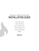 Wolf Pro Wall Series Guide d'installation