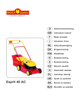 Wolf Garten Esprit 46 HA Manuel utilisateur