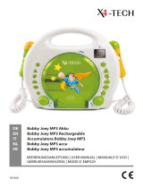 X4-TECH Bobby Joey Kinder CD-Player MP3 Manuel utilisateur