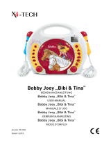X4-TECH Bobby Joey „Bibi & Tina“ CD/MP3-Player Le manuel du propriétaire