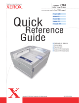Xerox 7750 Le manuel du propriétaire