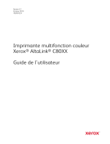 Xerox AltaLink C8030 / C8035 / C8045 / C8055 / C8070 Mode d'emploi