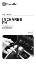 XtremeMac Incharge FM Manuel utilisateur