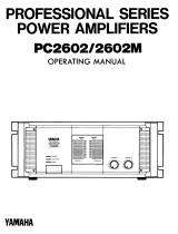 Yamaha PC2602 Le manuel du propriétaire