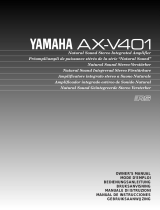 Yamaha AX-V401 Le manuel du propriétaire