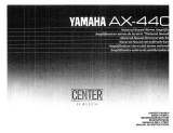 Yamaha 440 Le manuel du propriétaire