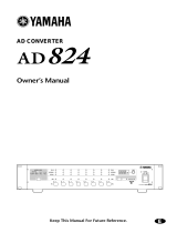 Yamaha AD824 Le manuel du propriétaire
