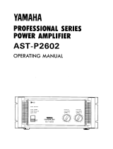 Yamaha AST-P2602 Le manuel du propriétaire