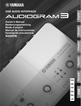 Yamaha Audiogram3 Le manuel du propriétaire