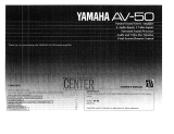 Yamaha AV-50 Le manuel du propriétaire