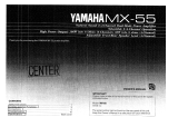 Yamaha MX-55 Le manuel du propriétaire