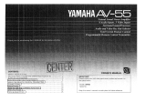 Yamaha AV-55 Le manuel du propriétaire