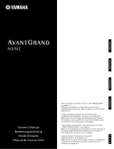 Yamaha AVANT GRAND N-3 Manuel utilisateur