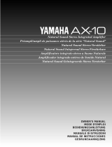 Yamaha AX-10 Manuel utilisateur
