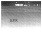 Yamaha AX-300 Le manuel du propriétaire