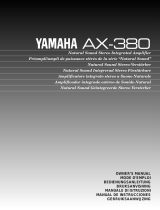 Yamaha YHT-380 Le manuel du propriétaire