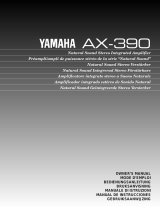 Yamaha AX-390 Le manuel du propriétaire