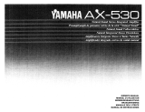 Yamaha AX-530 Le manuel du propriétaire