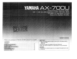 Yamaha AX-700U Le manuel du propriétaire