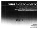 Yamaha AX-730 Le manuel du propriétaire
