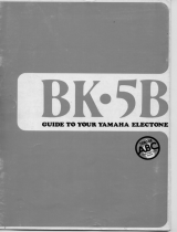 Yamaha BK-5B Le manuel du propriétaire