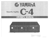 Yamaha C-4 Le manuel du propriétaire