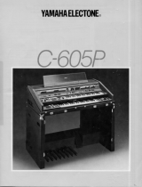Yamaha C-605P Le manuel du propriétaire