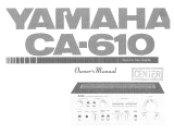 Yamaha CA-610 Le manuel du propriétaire