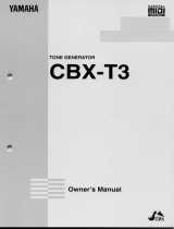Yamaha CBX-T3 Le manuel du propriétaire