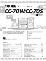 Yamaha CC-70W Manuel utilisateur