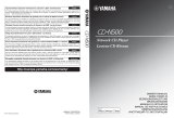 Yamaha CD-N500 Black Manuel utilisateur