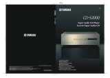 Yamaha CD-S2000 Le manuel du propriétaire