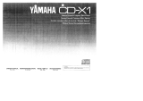 Yamaha CD-X1 Le manuel du propriétaire