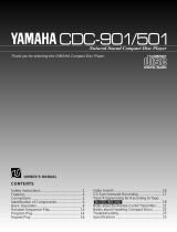 Yamaha CDC-501 Manuel utilisateur