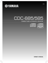 Yamaha CDC-585 Manuel utilisateur