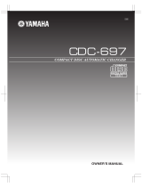 Yamaha CDC-697 Le manuel du propriétaire