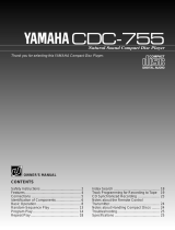 Yamaha CDC-755 Le manuel du propriétaire