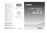 Yamaha CDR-D651 Manuel utilisateur