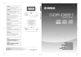 Yamaha CDR-D651 Le manuel du propriétaire