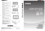 Yamaha CDR-HD1500 Le manuel du propriétaire