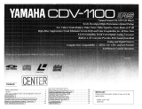 Yamaha CDV-1100 Le manuel du propriétaire