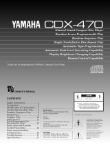Yamaha YHT-470 Manuel utilisateur