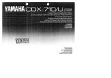 Yamaha CDX-710 Le manuel du propriétaire