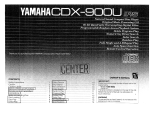 Yamaha CDX-900U Le manuel du propriétaire