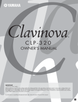 Yamaha Clavinova CLP-320 Le manuel du propriétaire