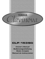 Yamaha CLP-153SG Le manuel du propriétaire