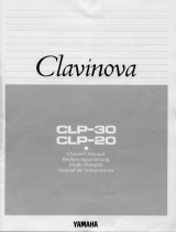 Yamaha Clavinova CLP-30 Le manuel du propriétaire