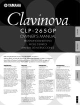 Yamaha CLAVINOVA C L P - 3 8 Le manuel du propriétaire