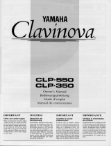 Yamaha CLP-350 Le manuel du propriétaire