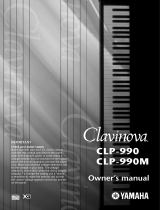 Yamaha Clavinova CLP-990M Manuel utilisateur